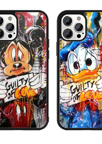 Guilty of love IPhone or Samsung Case Designed for iPhone Shockproof Cover Raised Edges Scratch Resistant Donald Duck Samsung guilty of love
